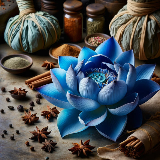 Blue Lotus Flower